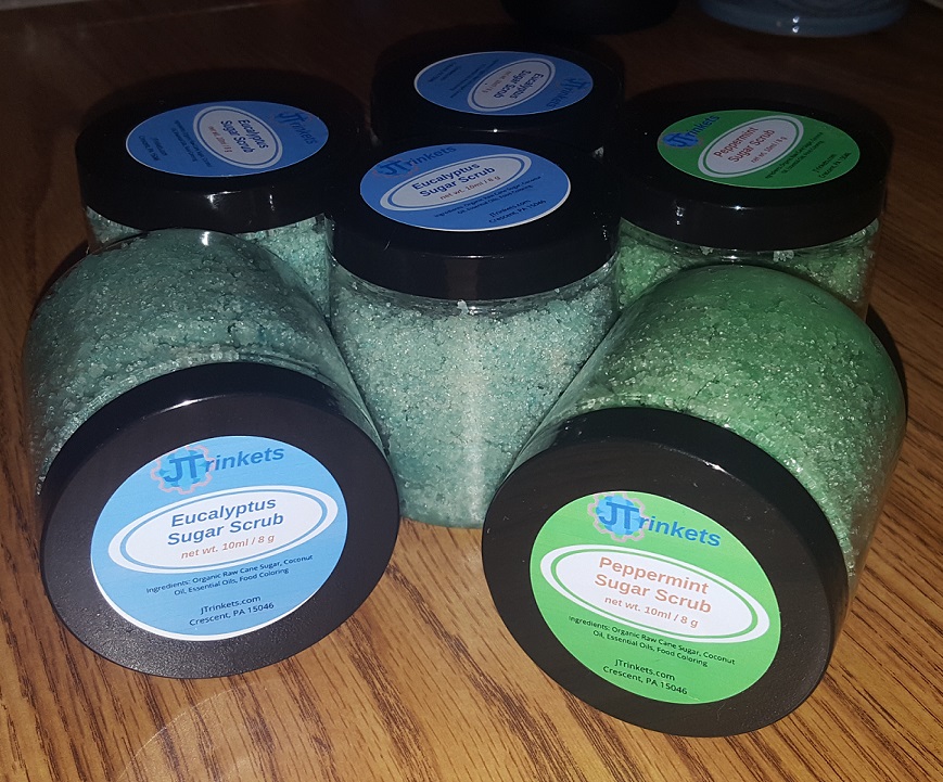 Eucalyptus Sugar Scrub 10ml Eucalyptus Sugar Scrub 10ml