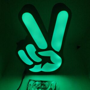 Peace Sign Lightbox