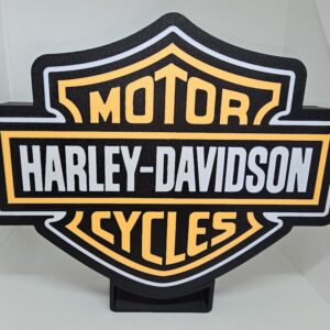 Harley Davidson Motorcycle Lightbox